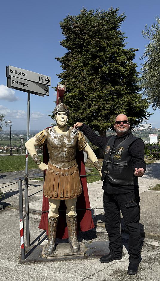 Brutus mit Ralf
